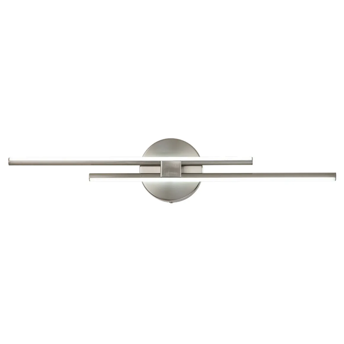 Contemporary Dimmable Linear LED Semi Flush Mount Light
