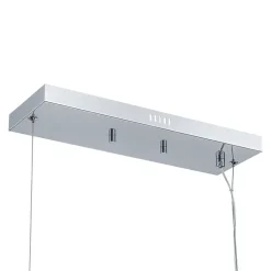 Crystal Resin Art Dimmable LED Linear Island Chandelier
