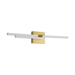Designer 3-Light Tetris Linear Dimmable LED Vanity Wall Sconce