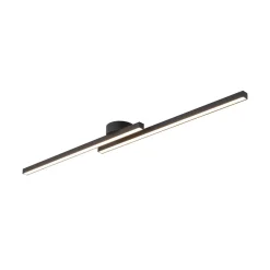 Dimmable 2-Light Long Strip Linear LED Flush Mount