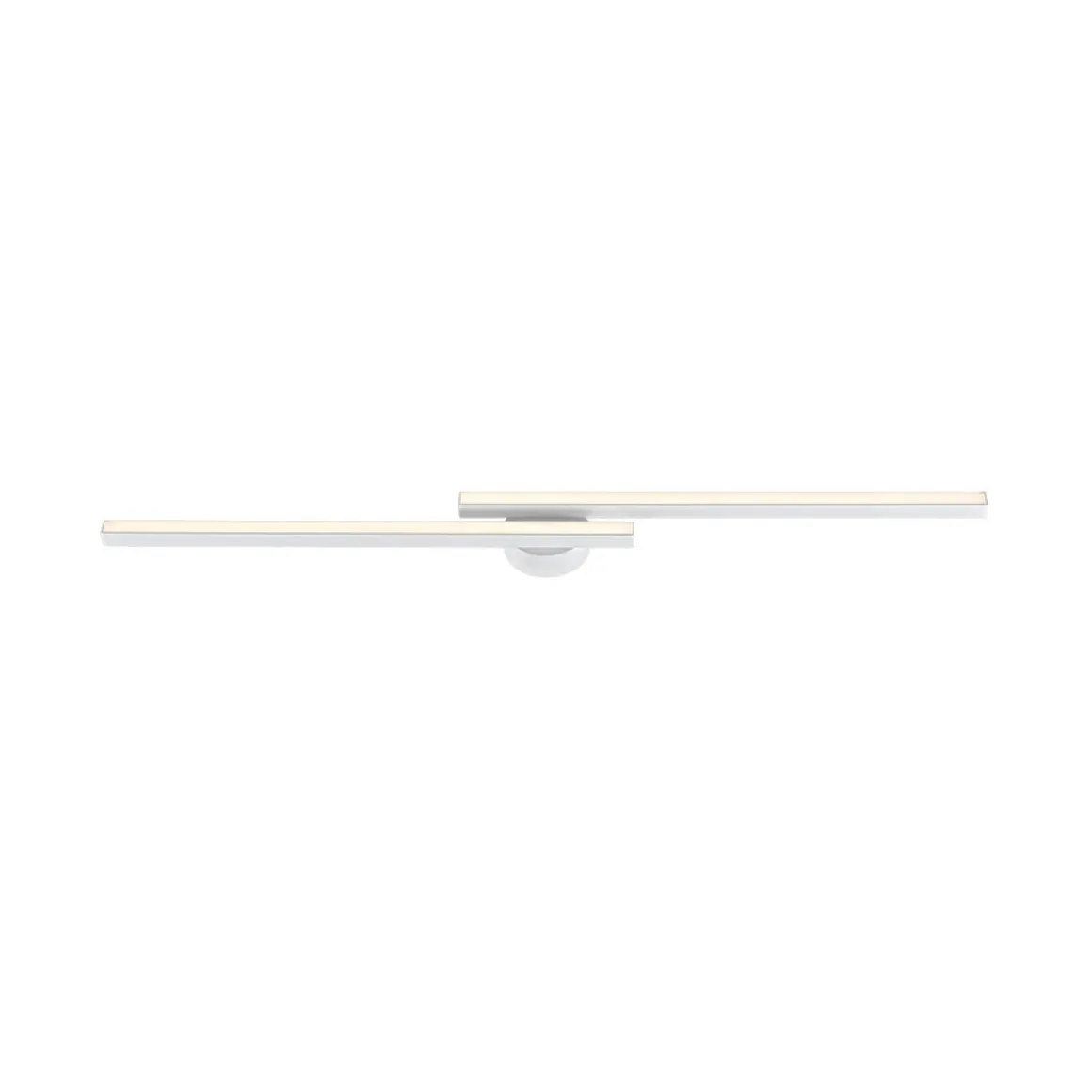 Dimmable 2-Light Long Strip Linear LED Flush Mount