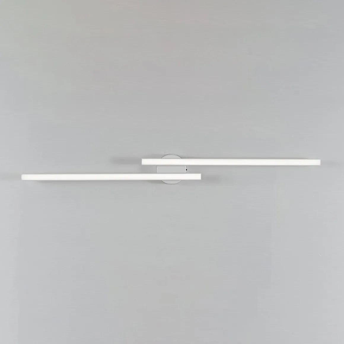 Dimmable 2-Light Long Strip Linear LED Flush Mount
