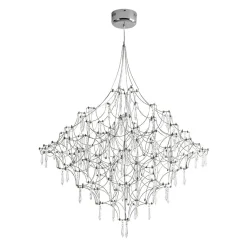 Galaxy Glam Luxury LED Starlight Crystal Chandelier