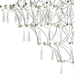 Galaxy Glam Luxury LED Starlight Crystal Chandelier