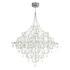 Galaxy Glam Luxury LED Starlight Crystal Chandelier