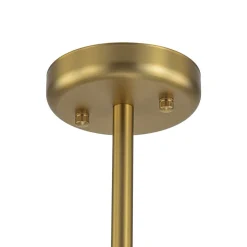 Glam Brass 12-Light Frozen Ice Style Sputnik Chandelier