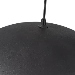 Industrial Oversized Large Metal Dome Pendant Light