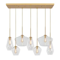 7-light Cluster Kitchen Island Pendant Lighting