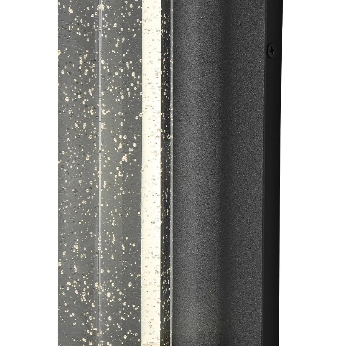 Linear Clear bubble Crystal Tube Dimmable LED Wall Lamp