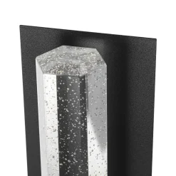 Linear Clear bubble Crystal Tube Dimmable LED Wall Lamp