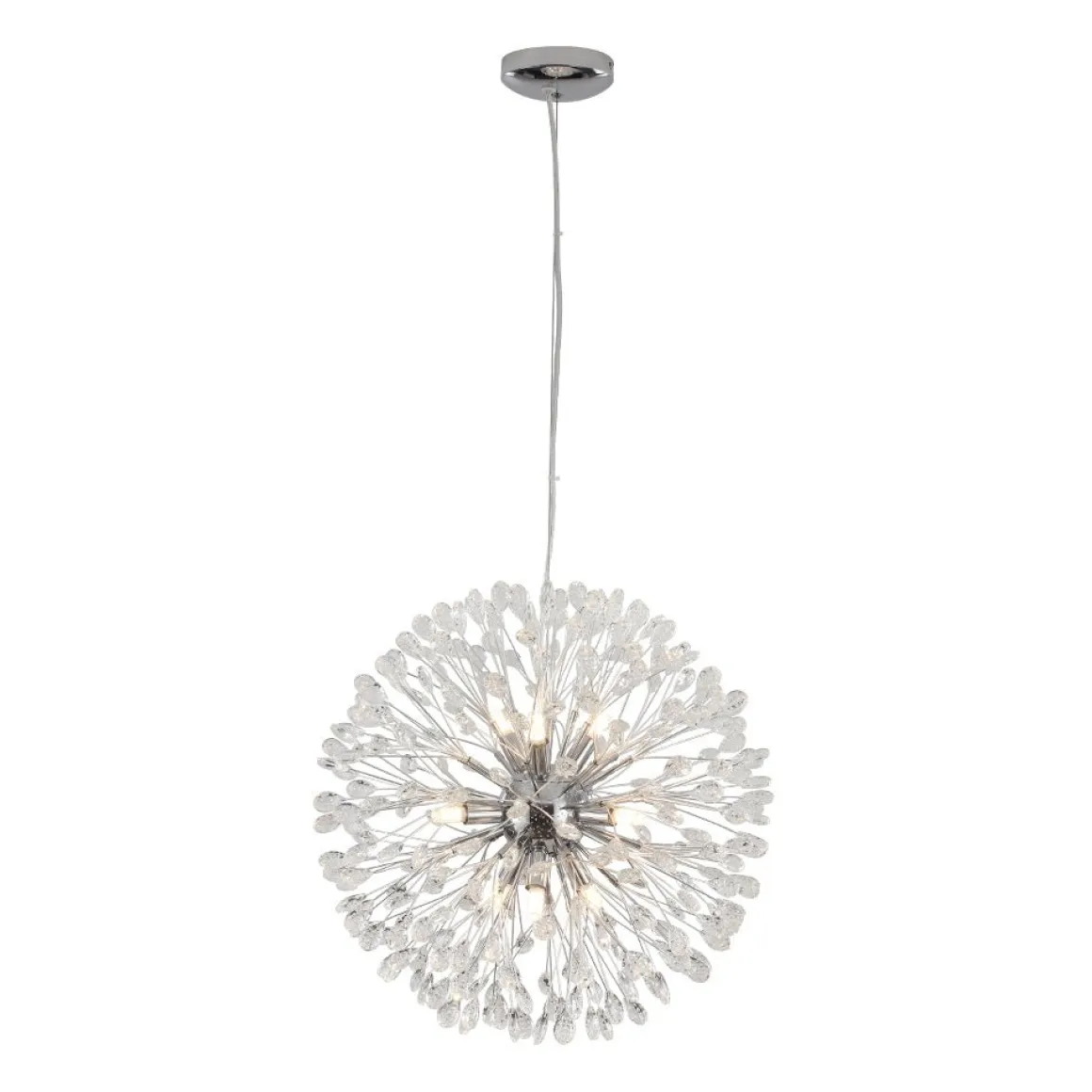 Luxury Bloom Dandelion Crystal Firework Chandelier