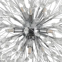 Luxury Bloom Dandelion Crystal Firework Chandelier