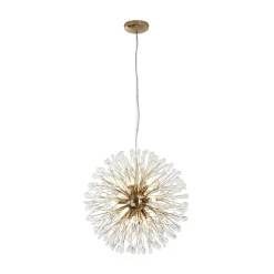Luxury Bloom Dandelion Crystal Firework Chandelier