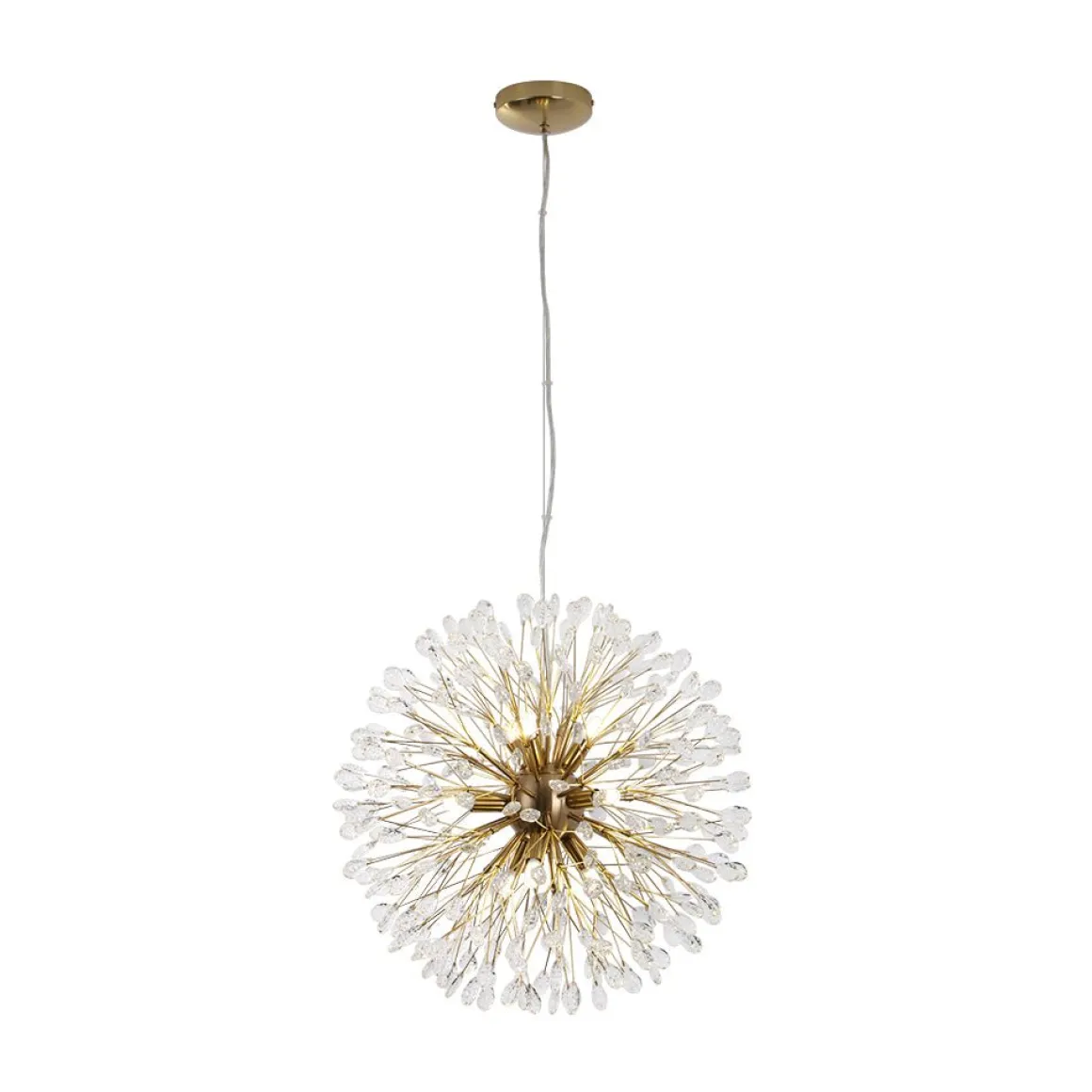 Luxury Bloom Dandelion Crystal Firework Chandelier