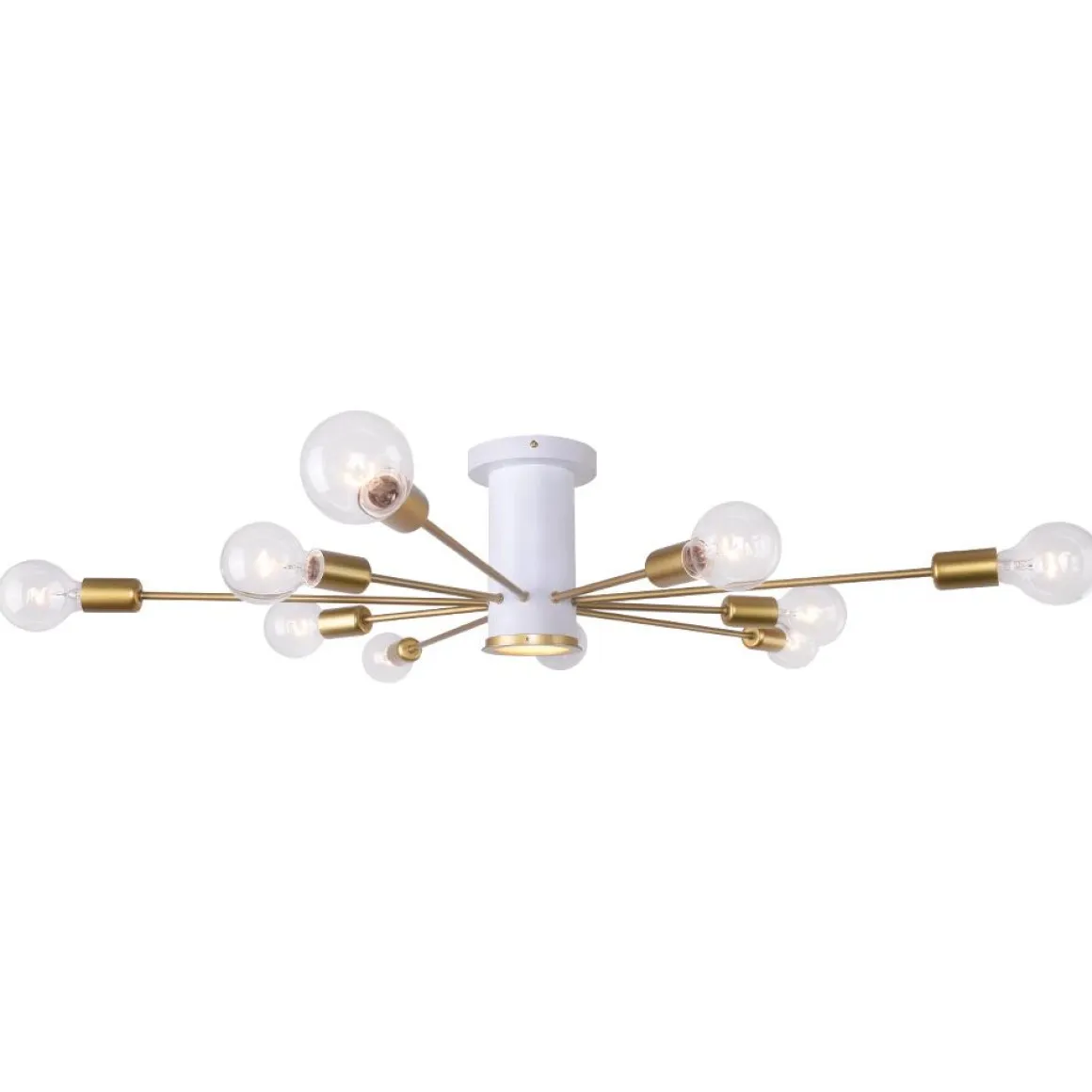 Mid-Century Flush Mount Sputnik Ceiling Light