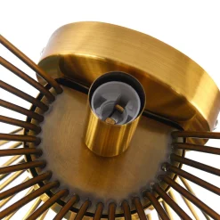 Mid Century 2-Light Sunburst Wall Sconce