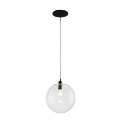 Minimalist Glass Globe Pendant Light