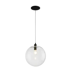 Minimalist Glass Globe Pendant Light
