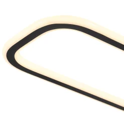 Minimalist Linear Rectangular Ring Dimmable LED Ceiling Light
