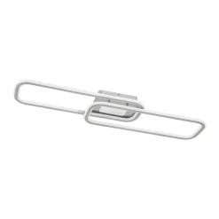 Minimalist Linear Rectangular Ring Dimmable LED Ceiling Light