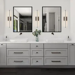 Minimalist Rectangle Dimmable LED Vanity Wall Light