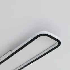 Minimalist Streamlined Rectangular Warm LED Ceiling Light