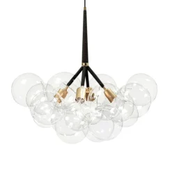 Modern Cluster Glass Bubble Chandelier