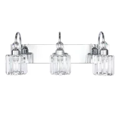 Modern Crystal Vanity Wall Sconce
