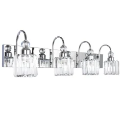 Modern Crystal Vanity Wall Sconce