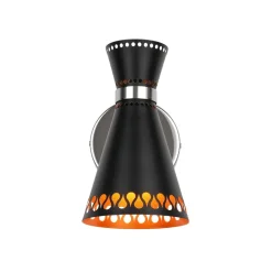 Modern 180-Degree Adjustable Conical 1-Light Wall Sconce