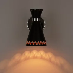 Modern 180-Degree Adjustable Conical 1-Light Wall Sconce