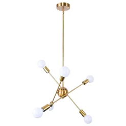Modern Globe Linear Sputnik Chandelier