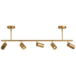 Modern 5-light Island Linear Track Light