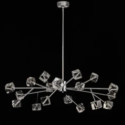 Modern Mid-century Glam Branch Crystal Sputnik Chandelier
