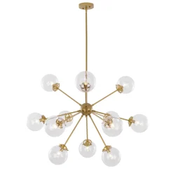 Modern Sphere 12-light Sputnik Chandelier