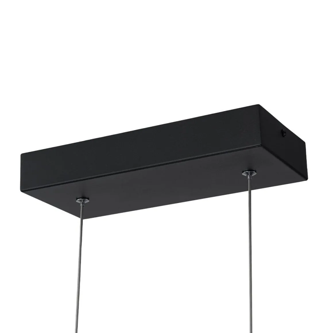 (OpenBox) Black 4-light Rectangular Dimmable LED Kitchen Island Pendant