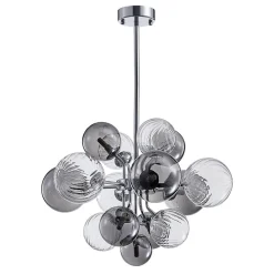 (OpenBox) Cluster Glass Globe Bubble Chandelier 23.6