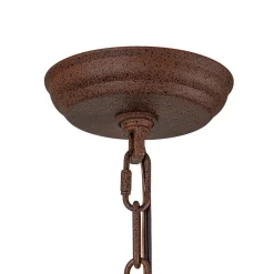 (OpenBox) Farmhouse Wood Cylinder Pendant Light
