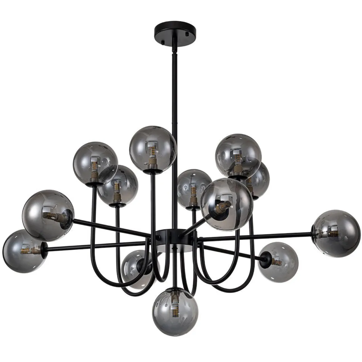 (OpenBox) Glam 13-Light Sputnik Glass Globe Bubble Chandelier
