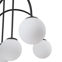 (OpenBox) 10-Light Frosted Glass Globe Bubble Chandelier