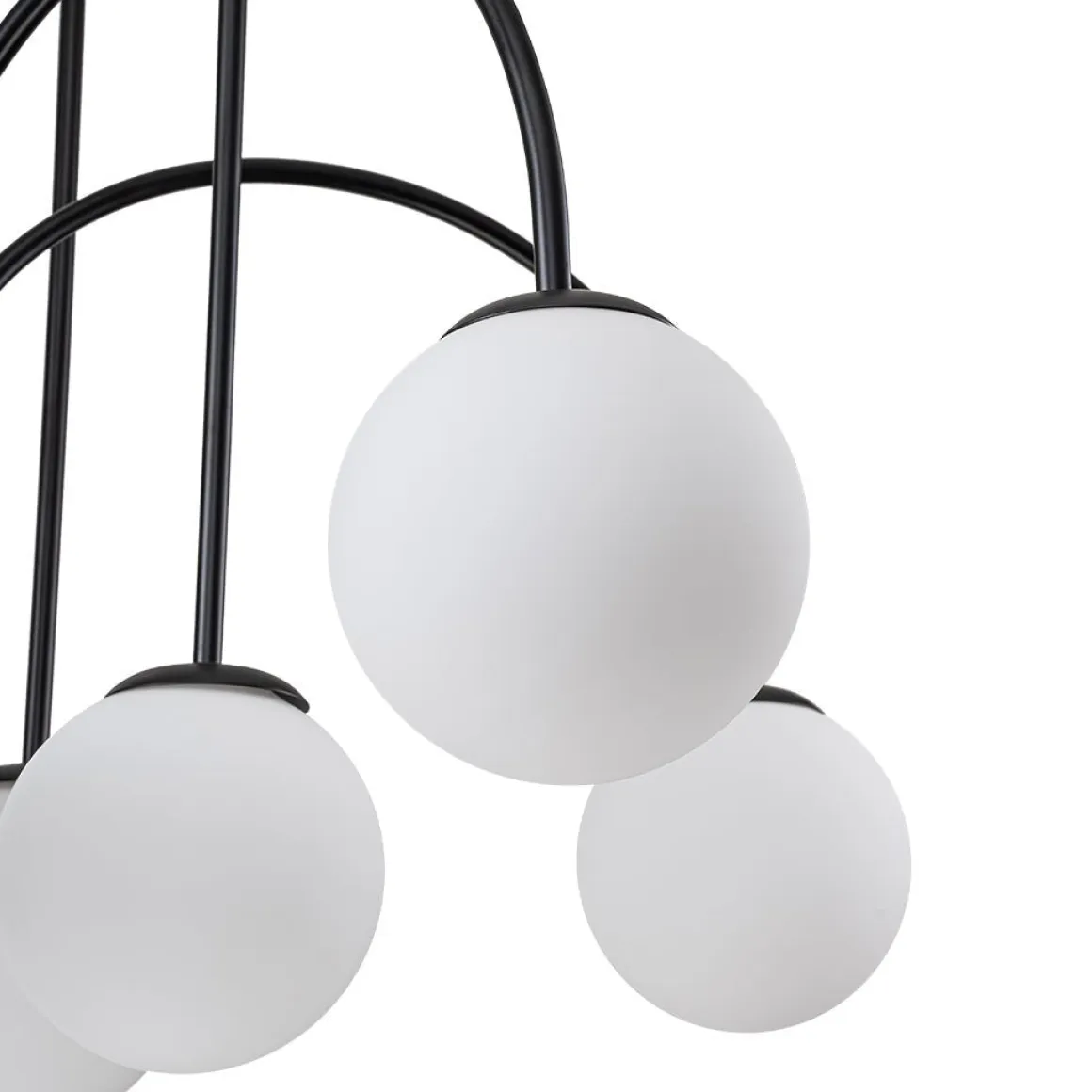 (OpenBox) 10-Light Frosted Glass Globe Bubble Chandelier