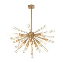 (OpenBox) 10-Light Geometric Sputnik Sunburst Chandelier