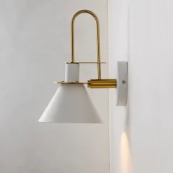 Single Cone Mid-century Wall Light Wall Sconce