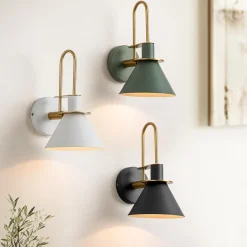 Single Cone Mid-century Wall Light Wall Sconce